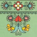 Včelobal L (34x37 cm) Folklór